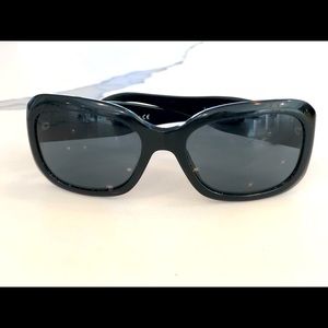 Chanel black sunglasses